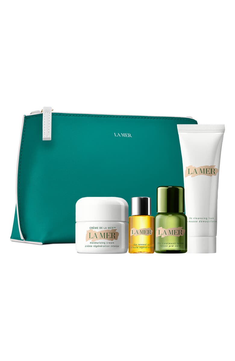 La Mer Travel Size Crème de la Mer Set $182 Value, Main, color,