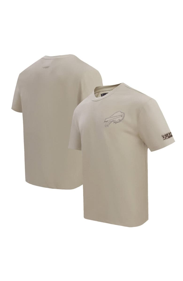PRO STANDARD Men's Pro Standard Tan Buffalo Bills Drop Shoulder T-Shirt, Alternate, color, 