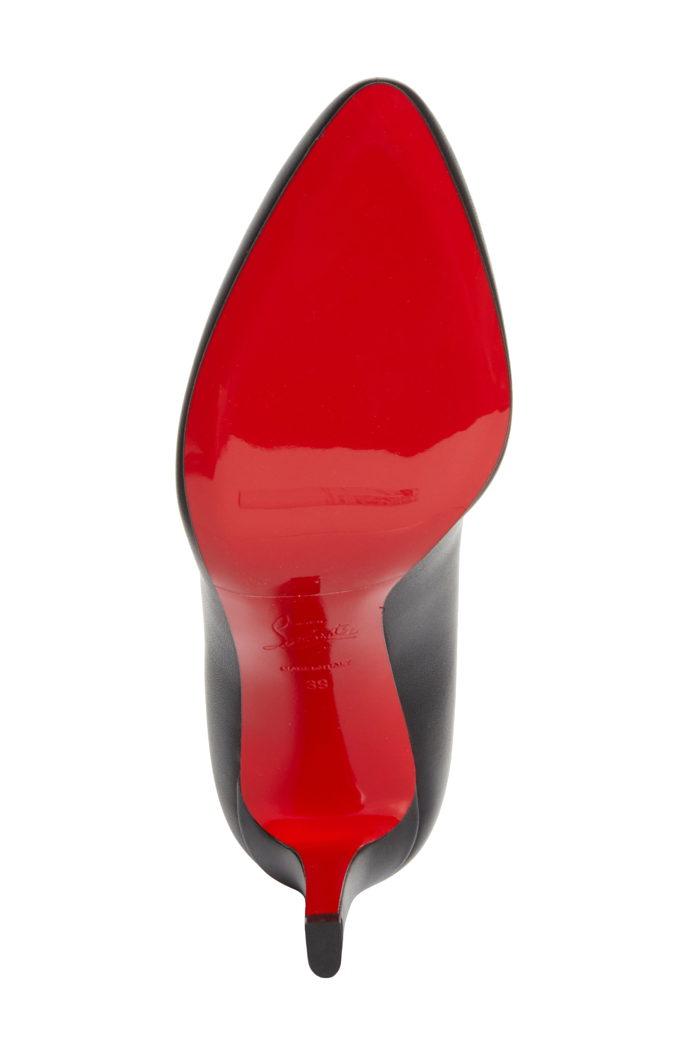 Christian Louboutin Fannylove Pump, Alternate, color, Black/ Black