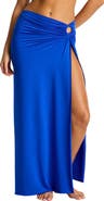 Sea Level Mythos Ring Detail Cover-Up Maxi Skirt