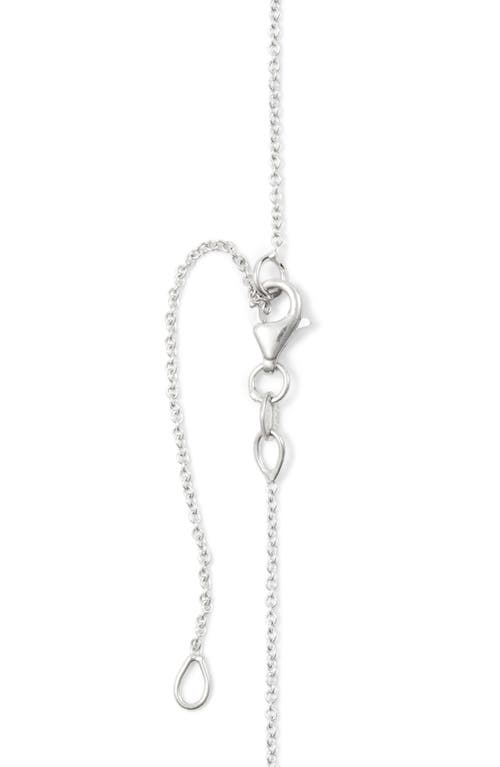 Bony Levy Diamond Pavé Initial Pendant Necklace In 18k White Gold - U