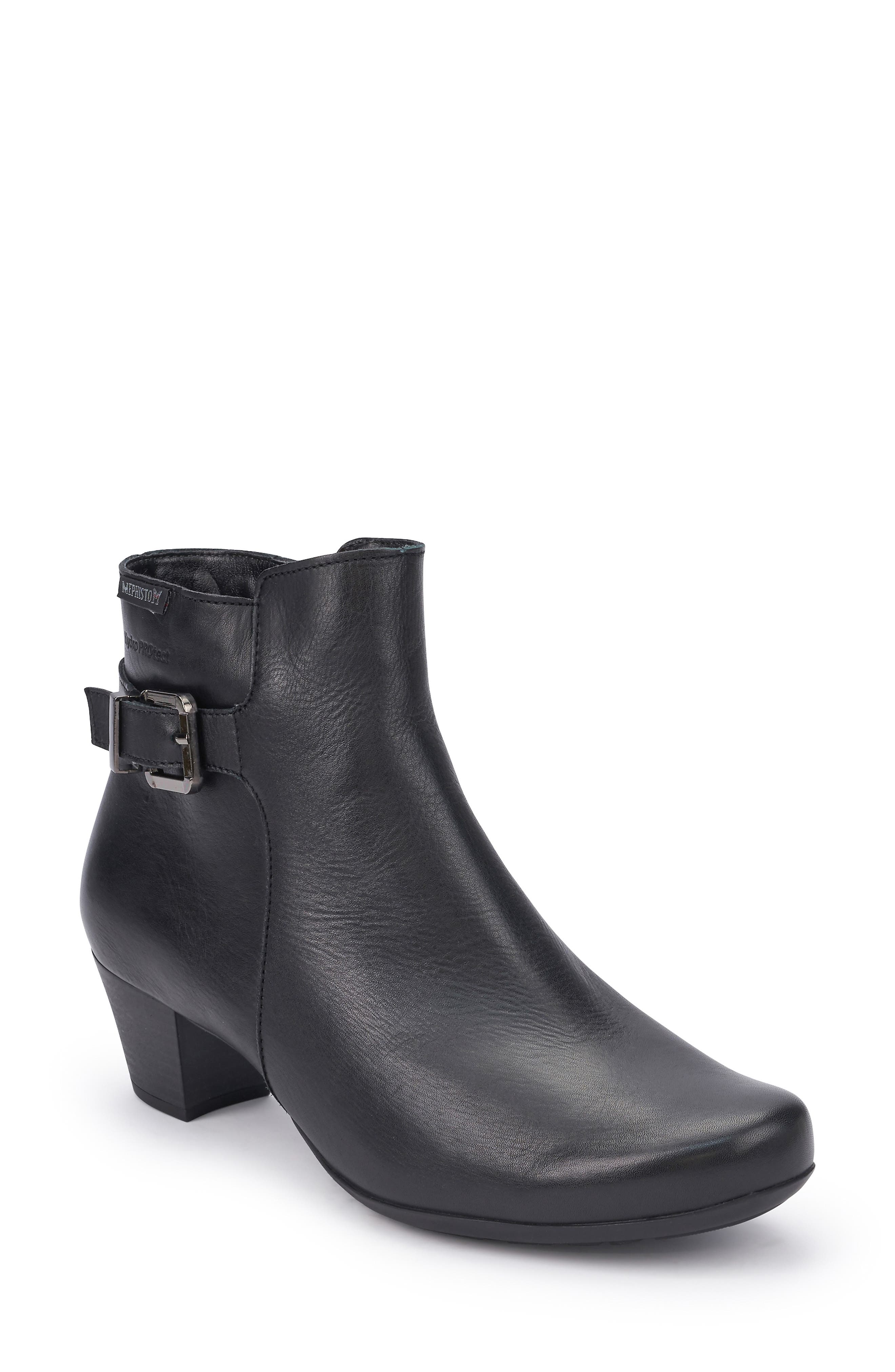 Marilia Bootie, Main, color, BLACK LEATHER