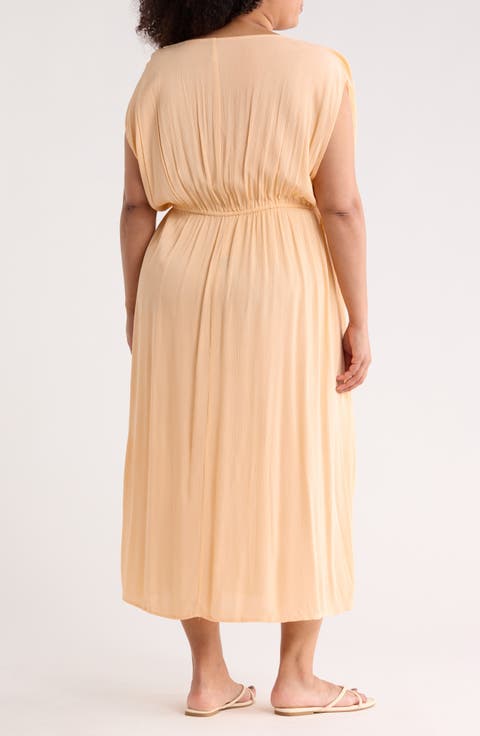 Maxi Cover Up Dress (Plus)