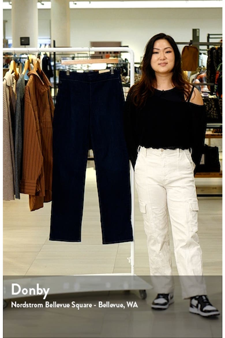 Bailey Pull-On Relaxed Straight Leg Jeans video