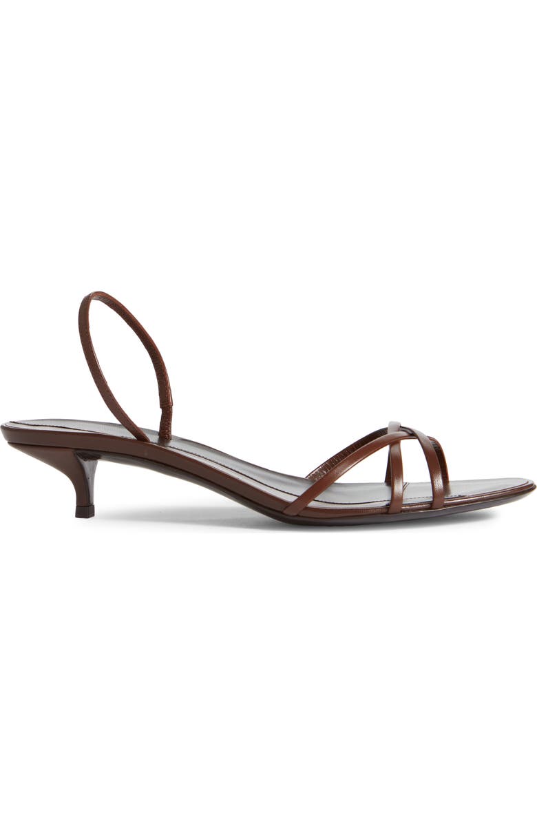 The Row Harlow Kitten Heel Slingback Sandal, Alternate, color,