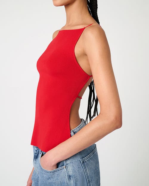Weworewhat High Straight Neck Top