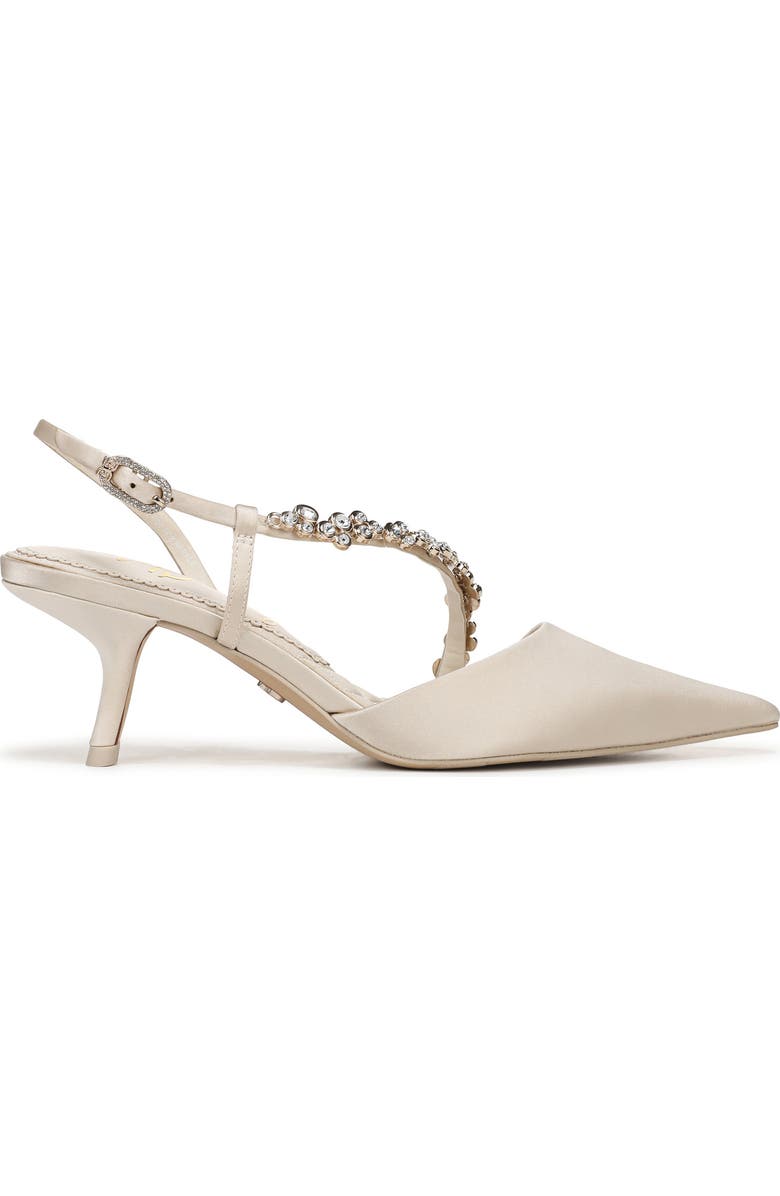 Sam Edelman Bonnie Slingback Pointed Toe Pump, Alternate, color, Modern Ivory