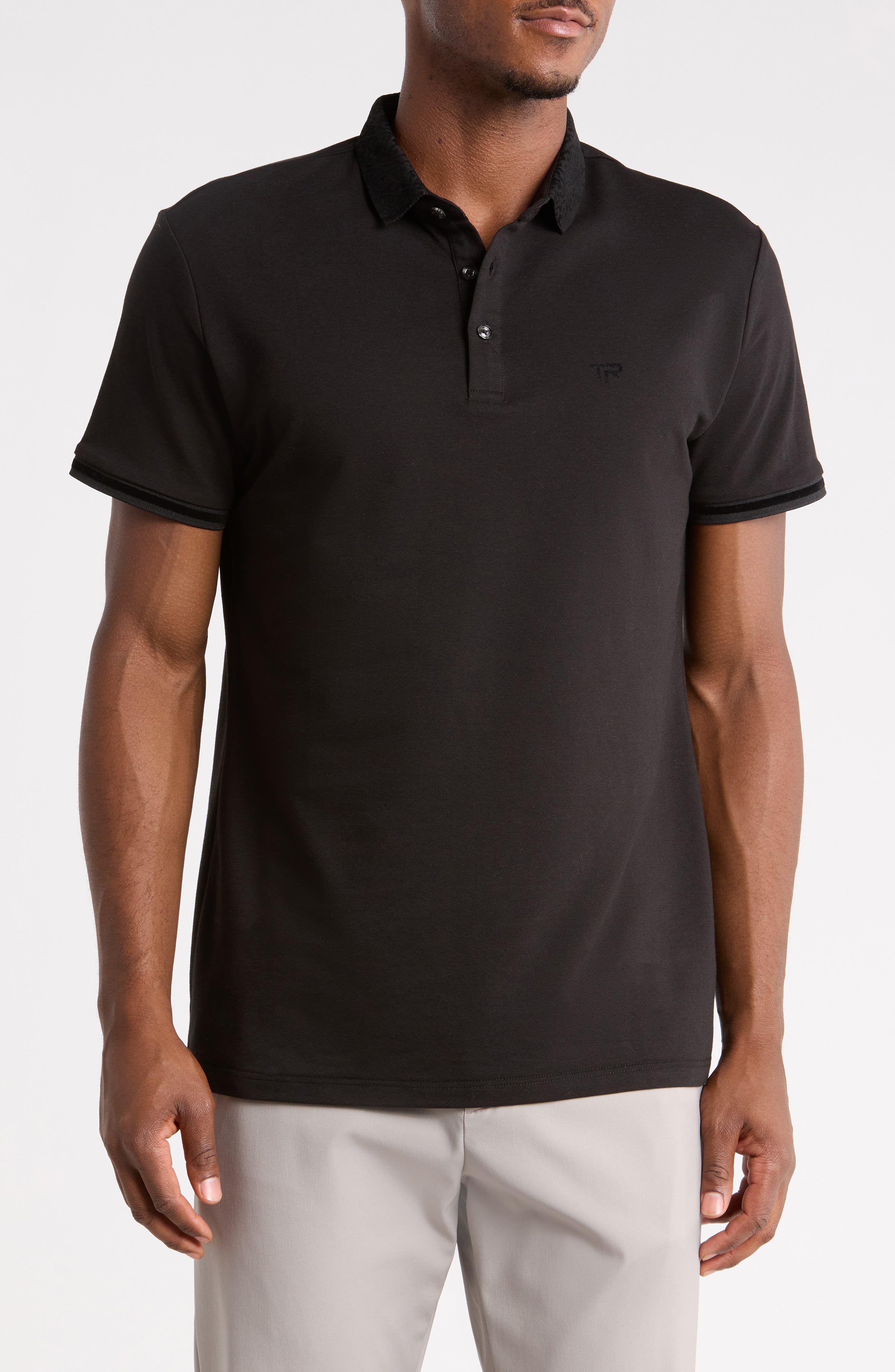 Flocking Collar Polo