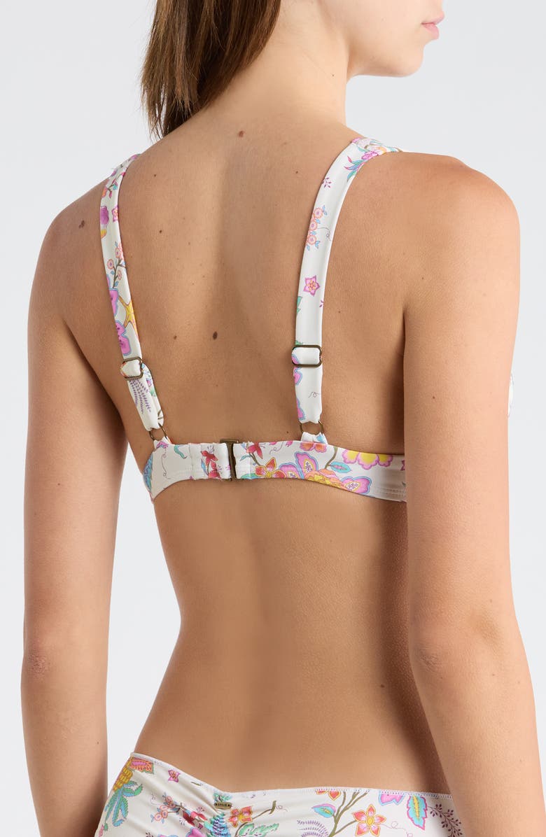 Rip Curl Half Moon Bay Bikini Top, Alternate, color, Bone