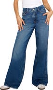 Good American Good Skate High Waist Wide Leg Jeans
