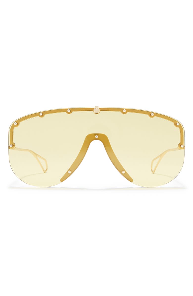 Gucci 99mm Shield Sunglasses, Main, color,