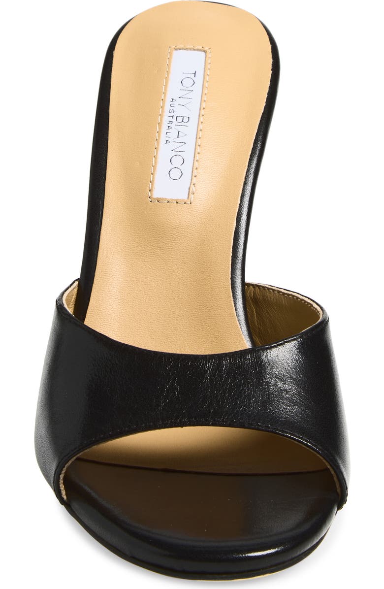 Tony Bianco Victoria Open Toe Slide Sandal, Alternate, color, Black Vintage