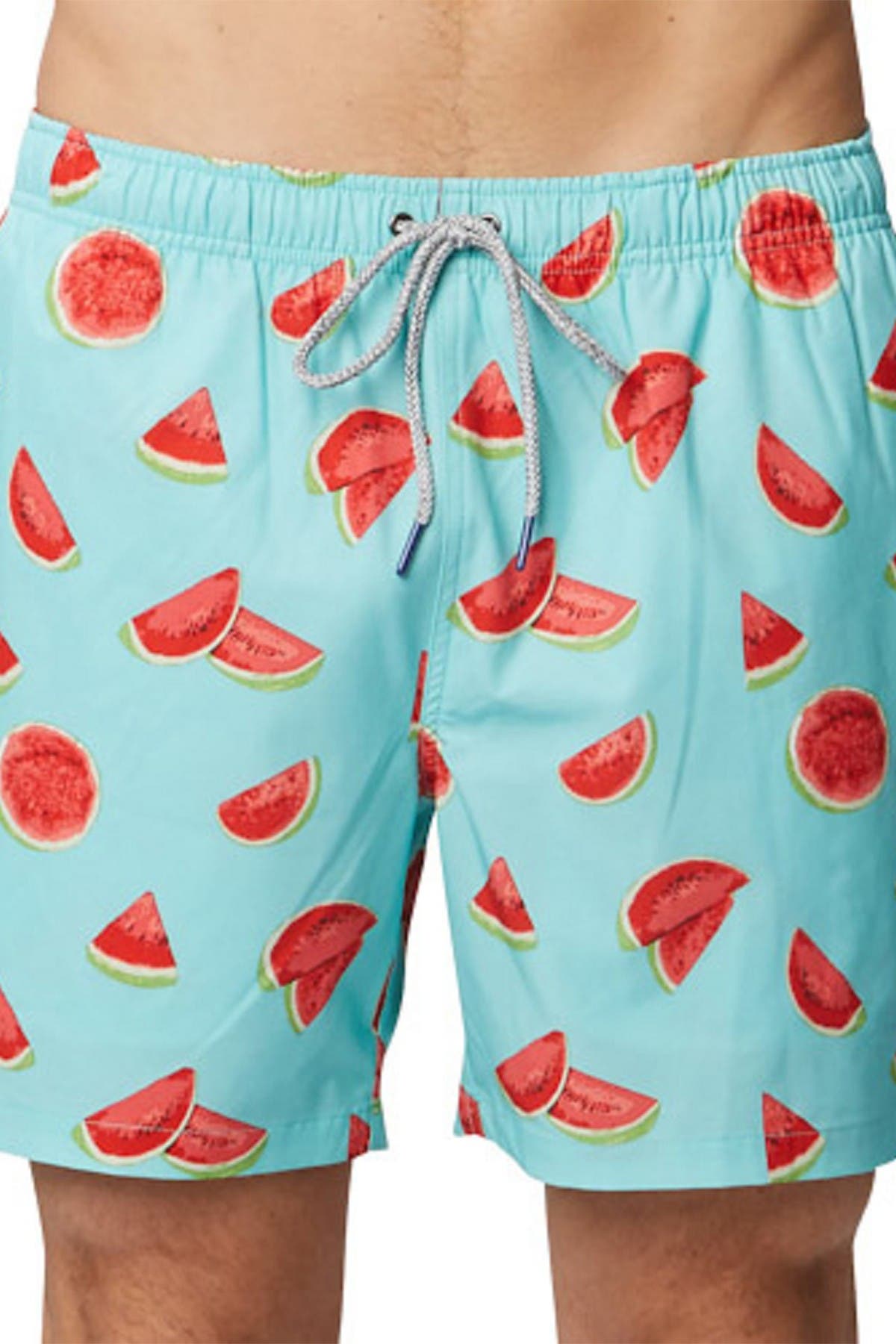 Rainforest One in a Melon Swim Trunks