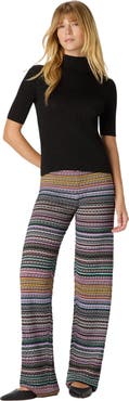 Missoni Straight Long Pants With Stripes