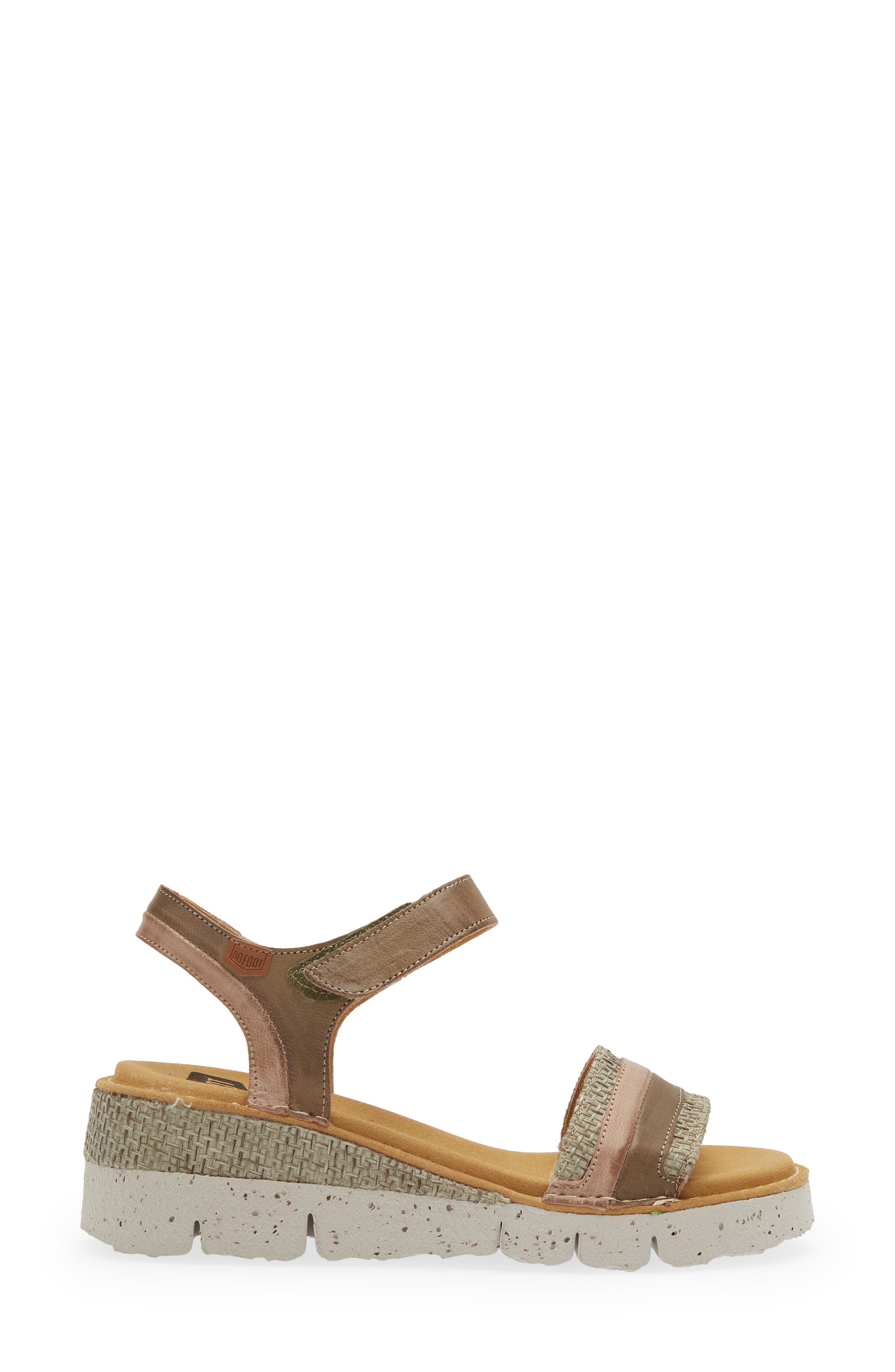 On Foot Catalina Wedge Sandal, Alternate, color, 
