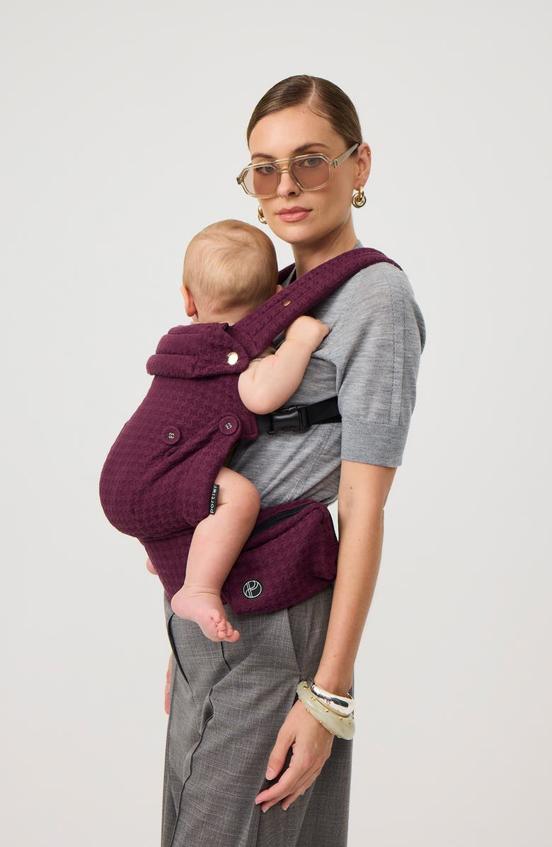 Portier Limitless Baby Carrier, Alternate, color, Mulberry Tweed