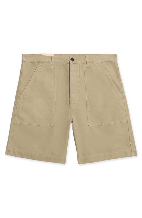 Fortela Rebel Cotton Pocket Bermuda In Neutral