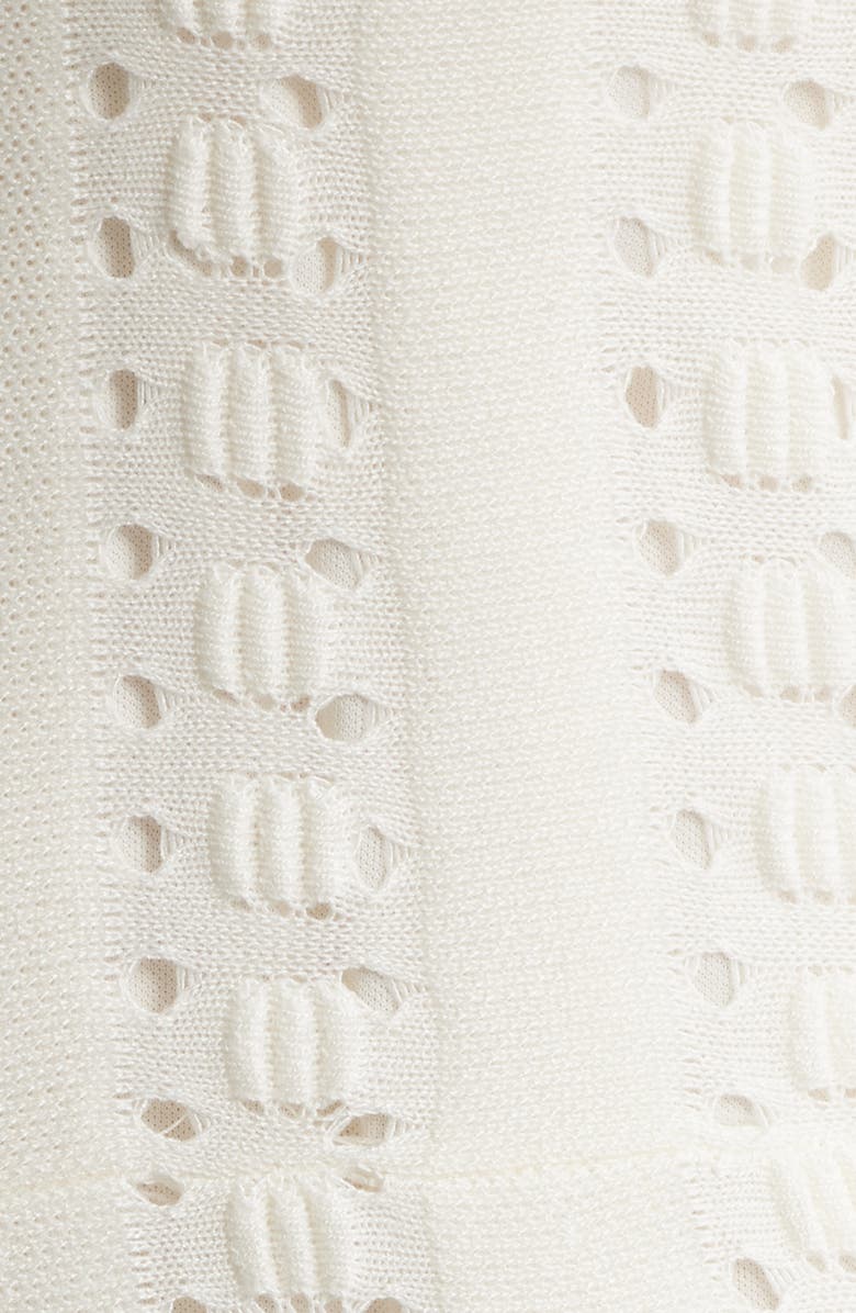 Julia Jordan Open Stitch Long Sleeve Sweater Dress, Alternate, color,