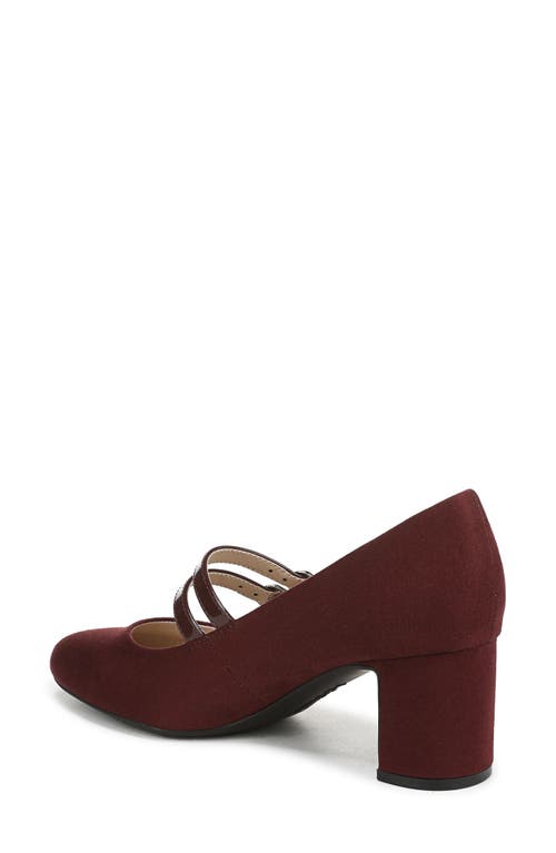 Lifestride True Mary Jane Pump In Burgundy