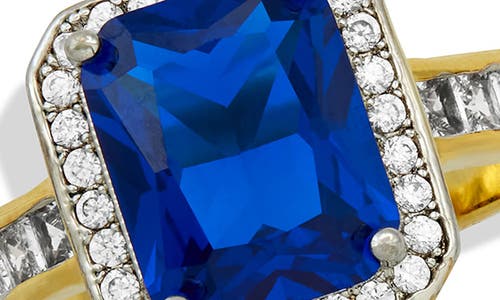 Savvy Cie Jewels Cubic Zirconia Halo Statement Ring