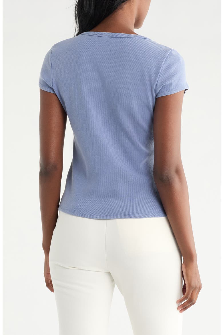 Rhinestone Trim T-Shirt, Alternate, color, MARLIN