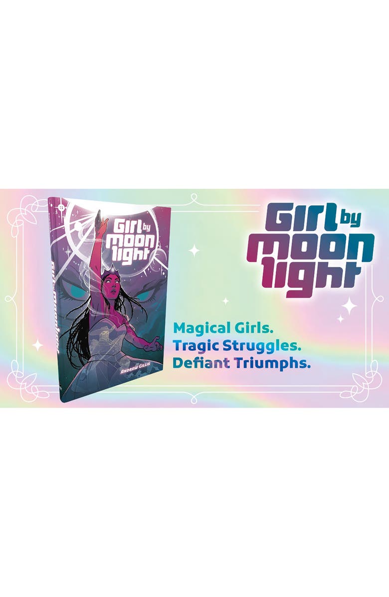 Evil Hat Productions Evil Hat Girl By Moonlight RPG Hardcover Book, Forged In The Dark System, Alternate, color, Multicolored