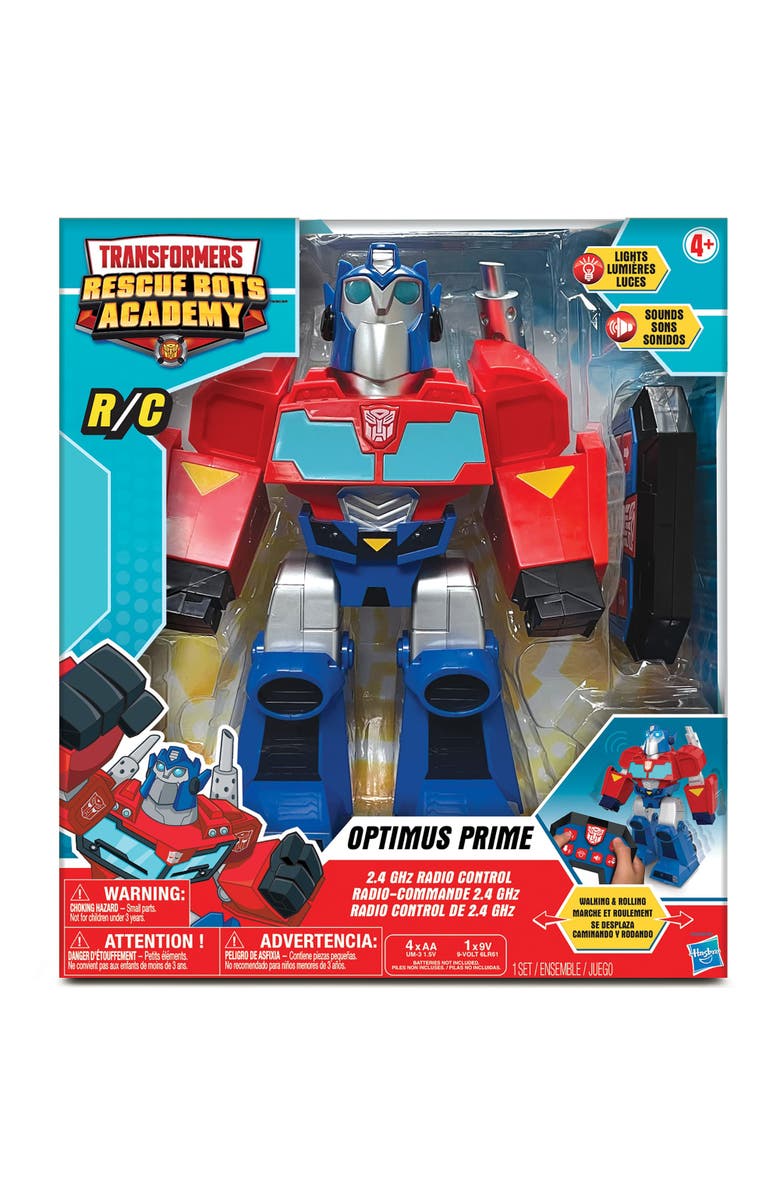 Transfomers Transformers Rescue Bots Academy Optimus Prime RC Robot 12", Main, color, 