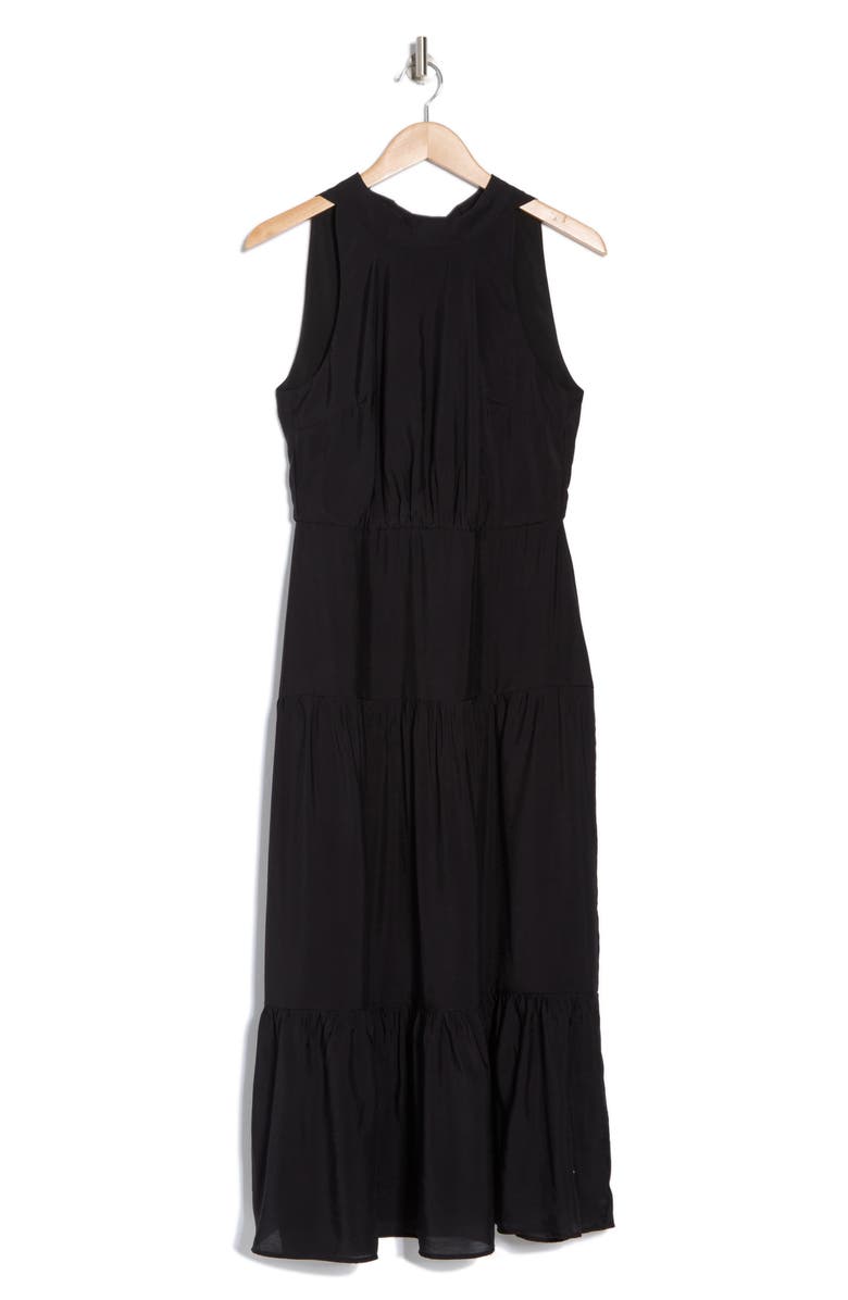 High Neck Maxi Dress