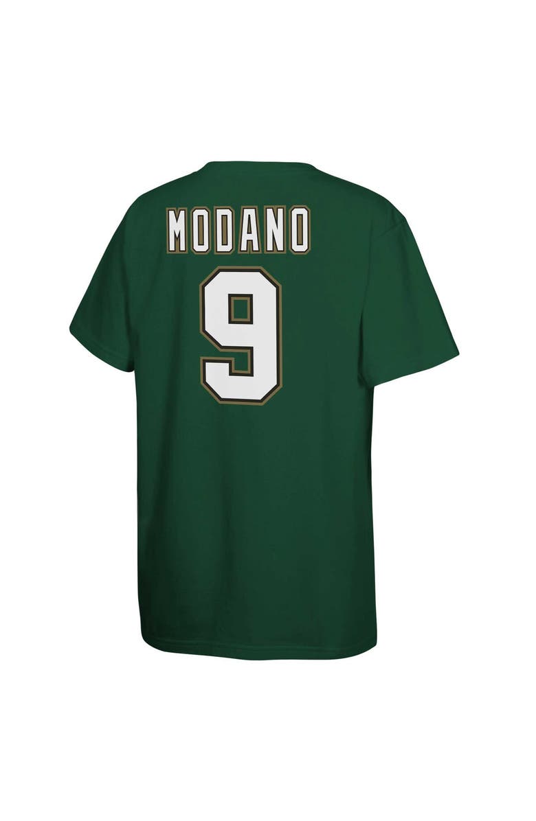 Mitchell & Ness Youth Mitchell & Ness Mike Modano Kelly Green Dallas Stars Name & Number T-Shirt, Alternate, color,