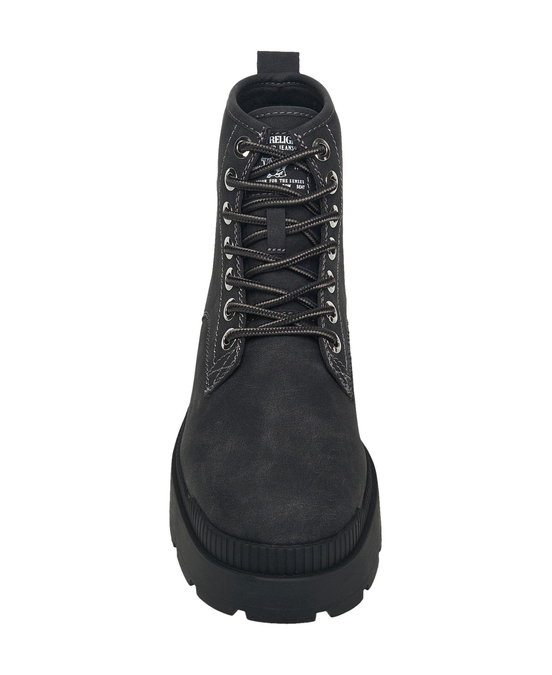 Jackson Horseshoe Logo Boot, Alternate, color, Black