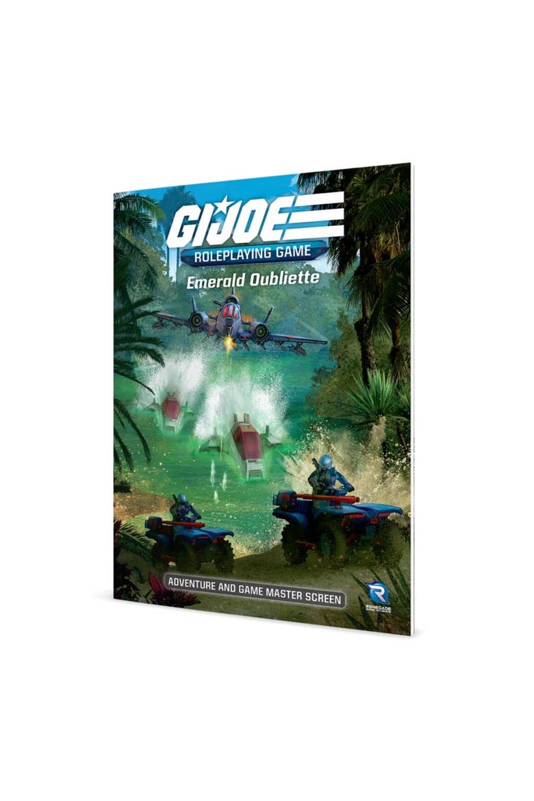 G.I. JOE Roleplaying Game The Emerald Oubliette Adventure, Alternate, color, Multicolored