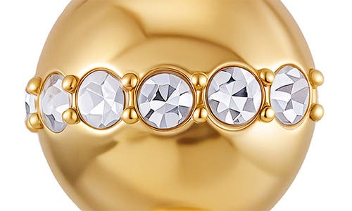 VINCE CAMUTO VINCE CAMUTO CRYSTAL CIRCLE DROP EARRINGS