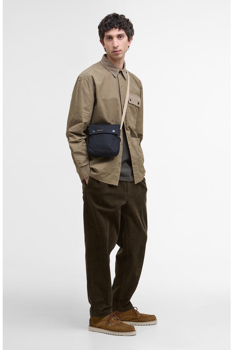 Silverbay Oversized Waxed Twill Overshirt, Alternate, color, BRITISH KHAKI