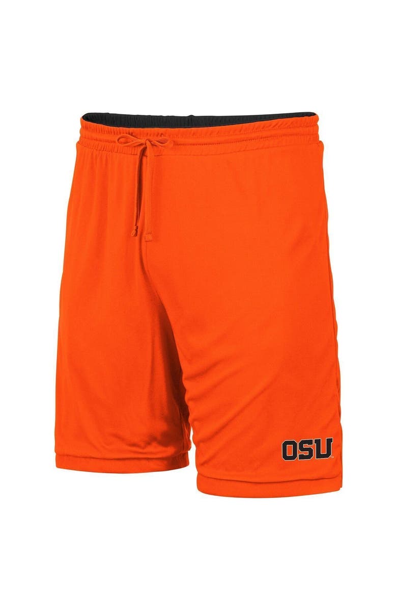 COLOSSEUM Men's Colosseum Orange/Black Oregon State Beavers Wiggum Reversible Wordmark Shorts, Alternate, color,