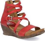 Miz Mooz Shay Strappy Wedge Sandal