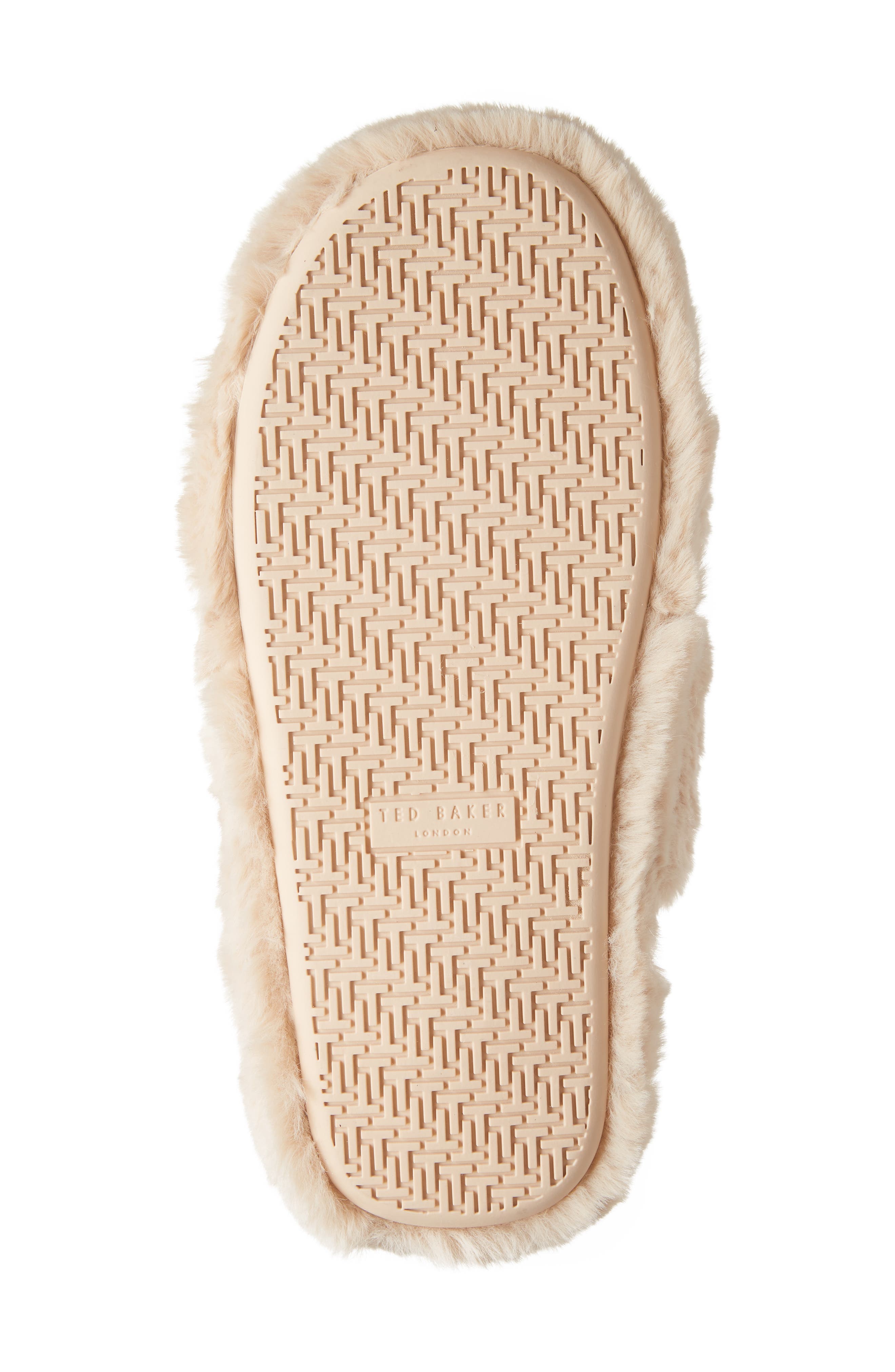 Lopply Faux Fur Slipper, Alternate, color, NATURAL WOVEN UNWASHED