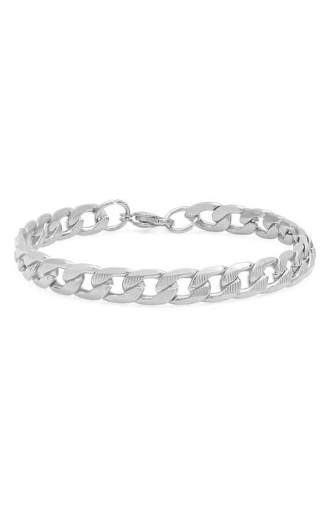 Stainless Steel Chain Link Bracelet