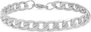 STEELTIME Stainless Steel Chain Link Bracelet