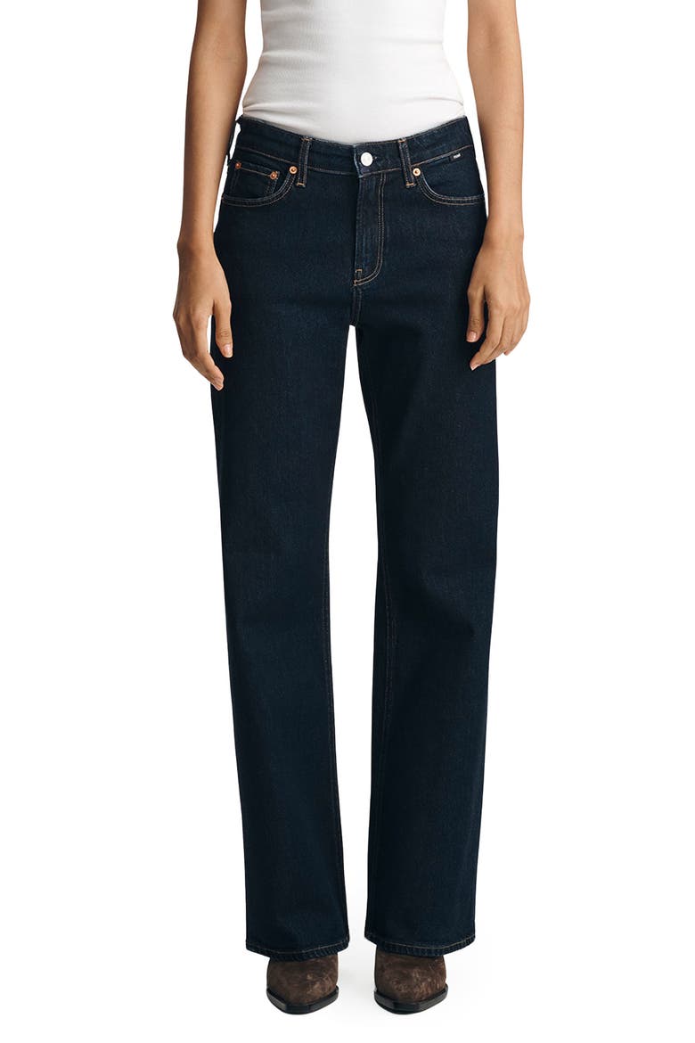 Taylor High Waist Wide Leg Jeans, Main, color, RINSE CLASSIC BLUE