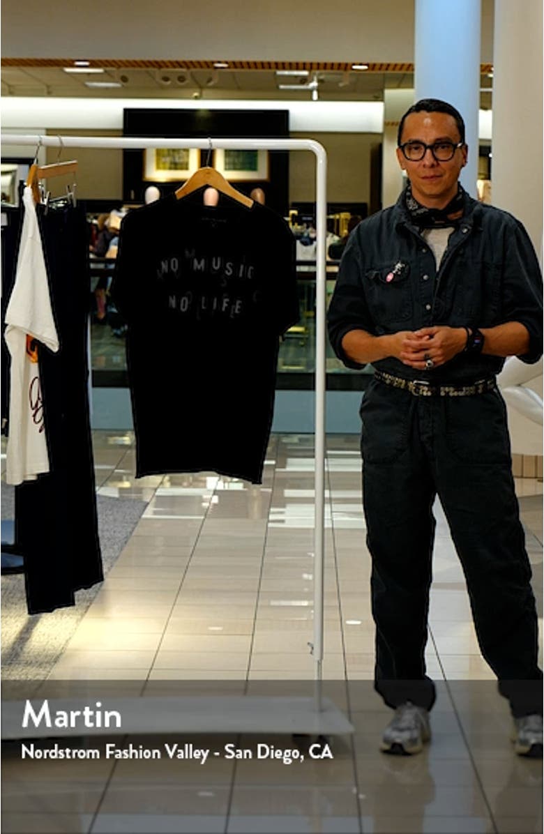 No Music Graphic T-Shirt, sales video thumbnail