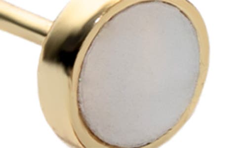 Argento Vivo Sterling Silver Set Of 3 Assorted Stud Earrings In Gold