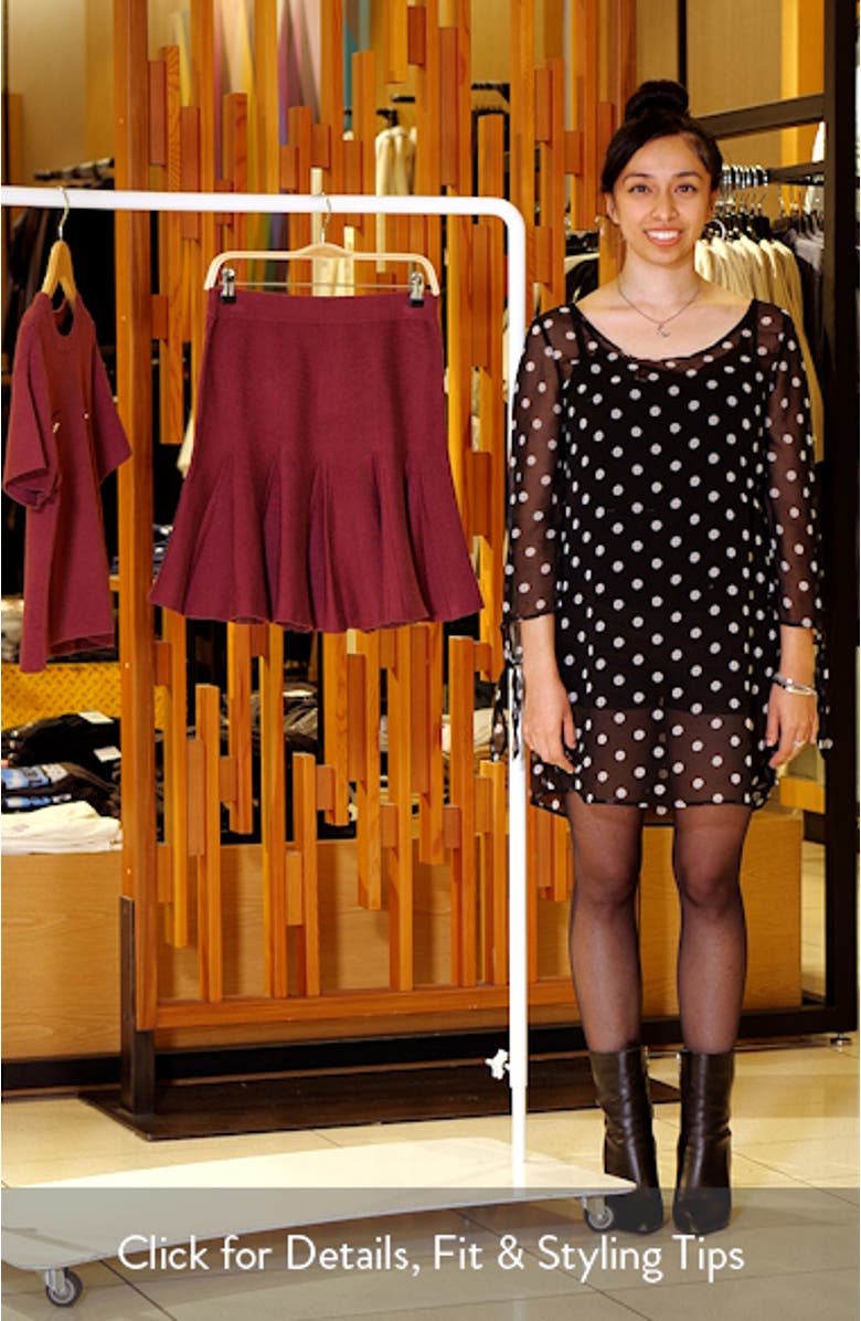 Kristin Flounce Miniskirt, sales video thumbnail