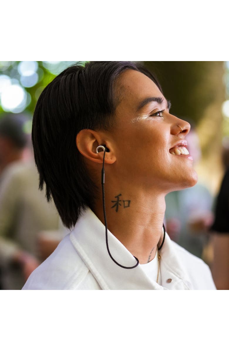 LOOP Link Connector Cord for Loop Earplugs Magnetic Safety Cord, Alternate, color, Charcoal