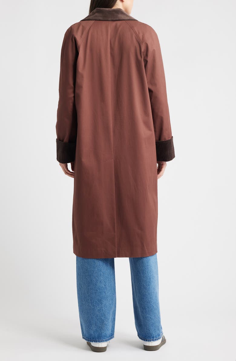 Rails Levy Corduroy Trim Jacket, Alternate, color, Raisin