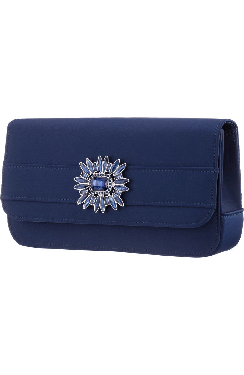 Nina Alina Clutch, Alternate, color, Navy
