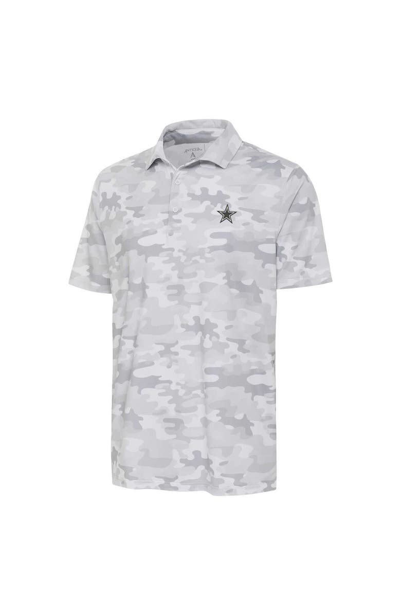 ANTIGUA Men's Antigua White Dallas Cowboys Collide Star Polo, Main, color, White