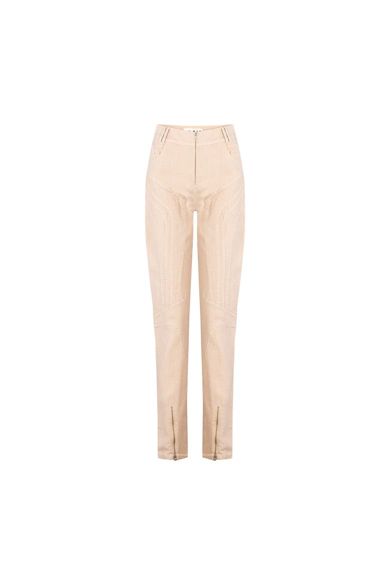 Linen Blend Free Heaven Boomerang Linen Pant, Main, color, Beige