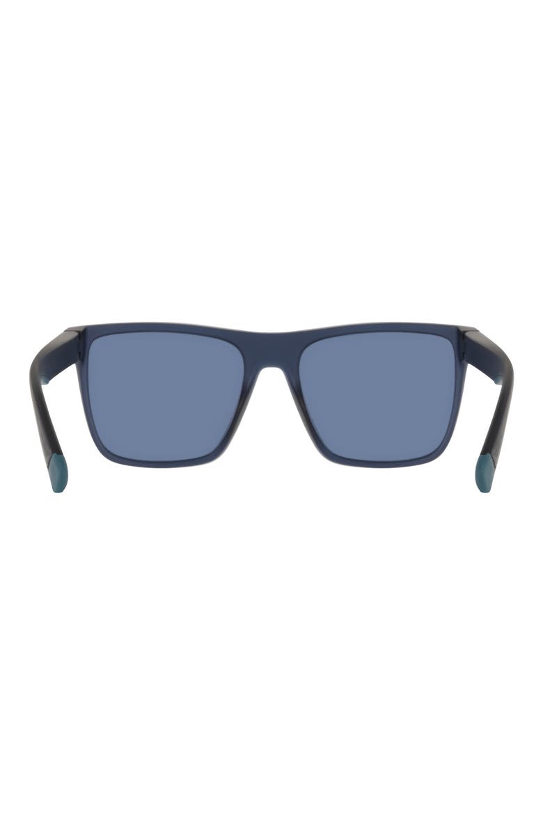 55mm Square Sunglasses, Alternate, color, NAVY CRYSTAL