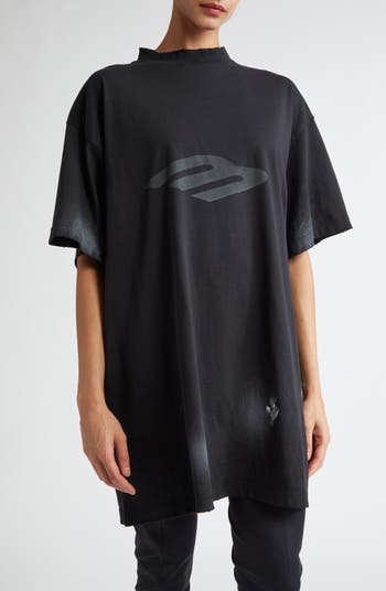 Balenciaga 3B Sport Icon Oversize Graphic T-Shirt | Nordstrom
