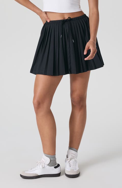 Clementine Pleated Miniskirt